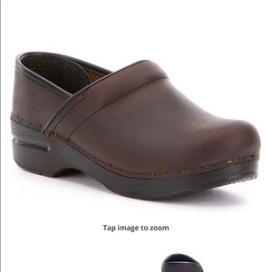 Dansko leather clogs loafers
